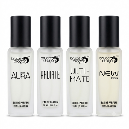 4 X 20ML Premium Perfumes