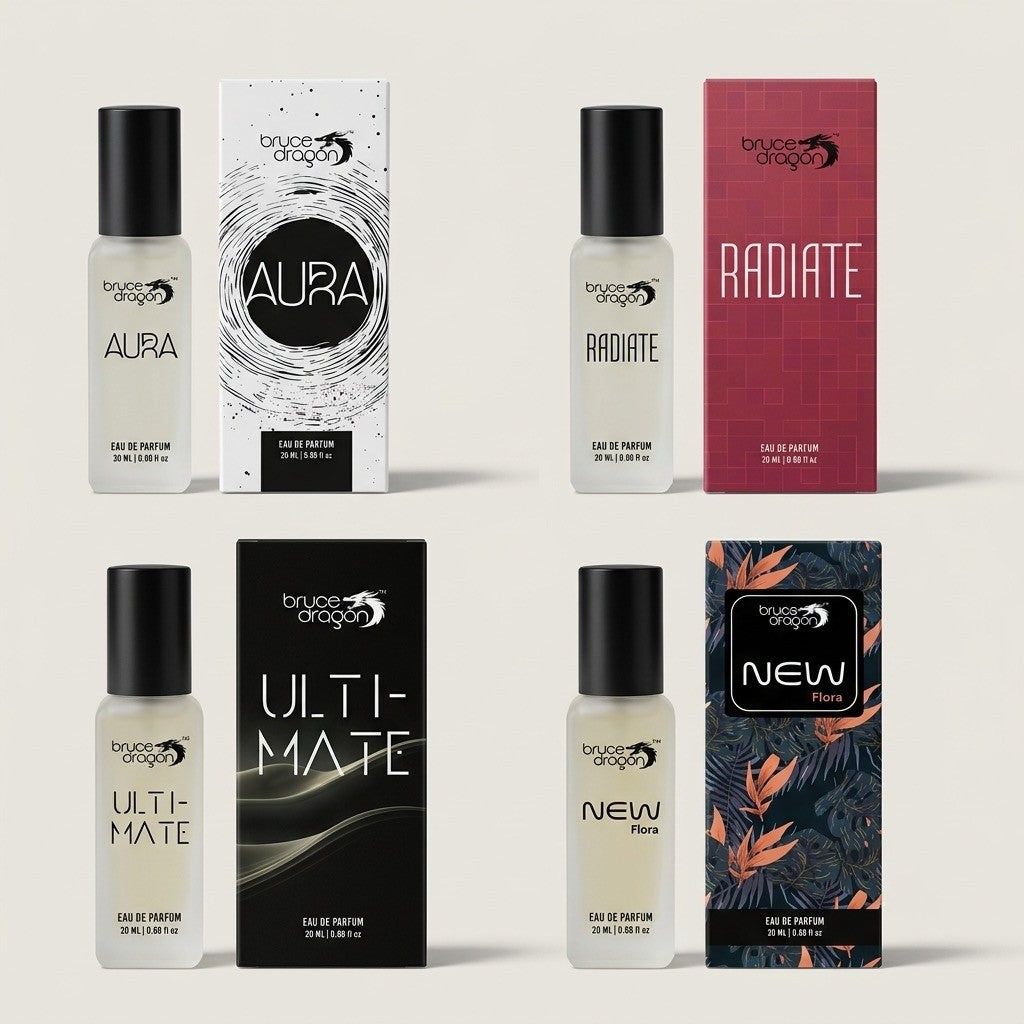 4 X 20ML Premium Perfumes